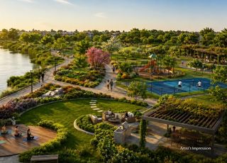 The Reserve by Kolte-Patil riverside landscaped gardens amenities