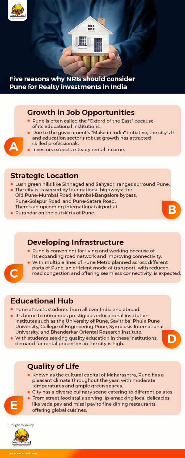 Pune: A Smart Real Estate Investment Choice for NRIs