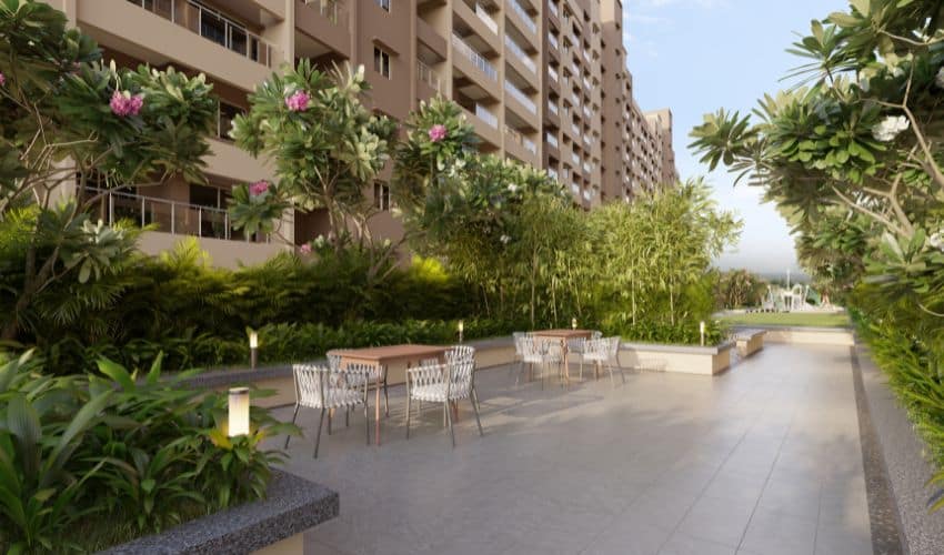 Bright and spacious 2 BHK flat in Springshire, Pune