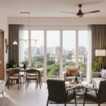 Modern 2 BHK flat for sale in Wagholi with spacious interiors.