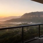 Sunrise view of Sahyadri hills from Bhugaon