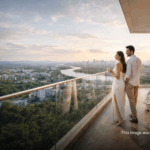 Vivere by Kolte Patil rising over Bangur Nagar Goregaon West with landscaped podium below