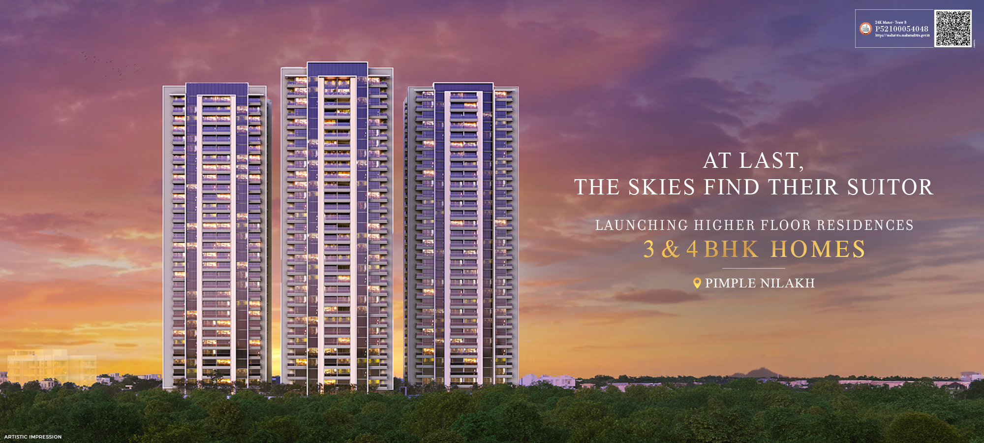 24K Manor | Premium 3 & 4 BHK Residences at Pimple Nilakh, Pune