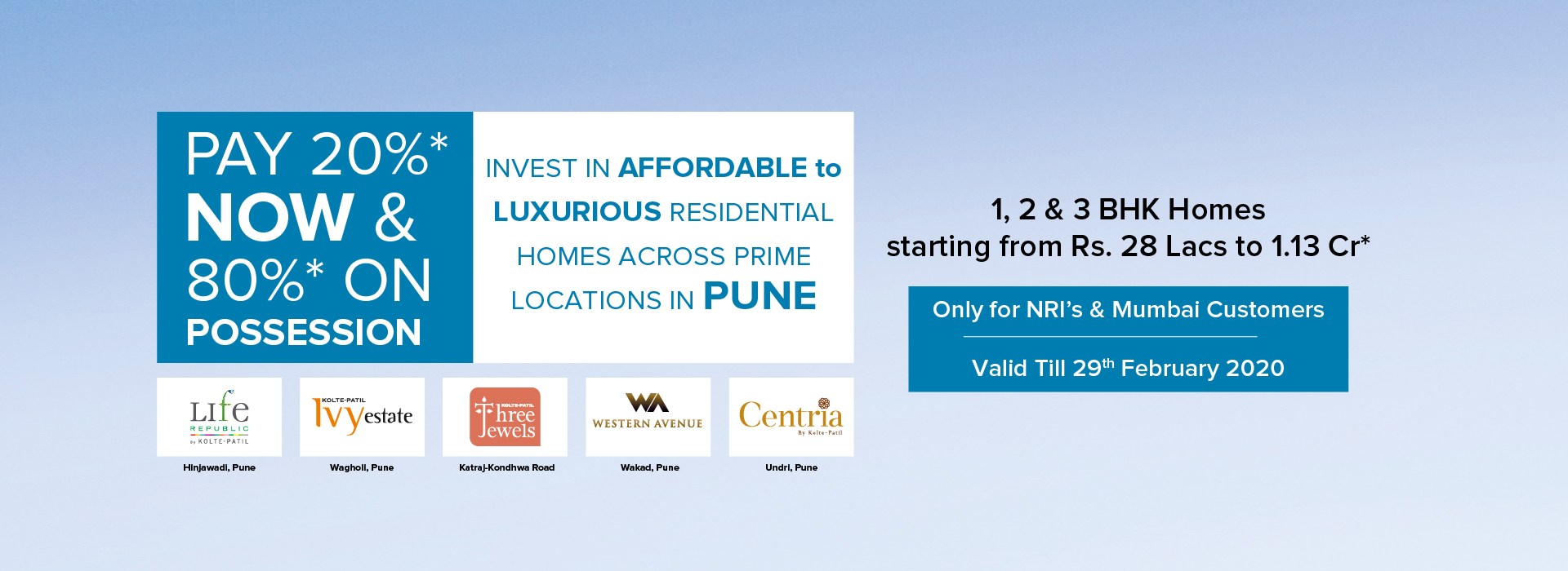 kolte patil affordable homes